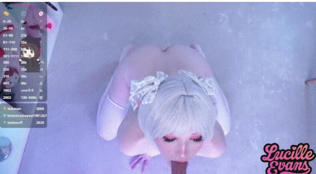  【搬运】T0级别二次元天花板可爱主播 对着她能冲到死 Lucille_Evans合集 [153V+273G]